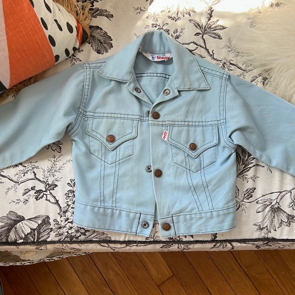 Vintage Levi’s toddler jean jacket.